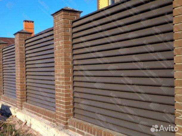 Забор-жалюзи