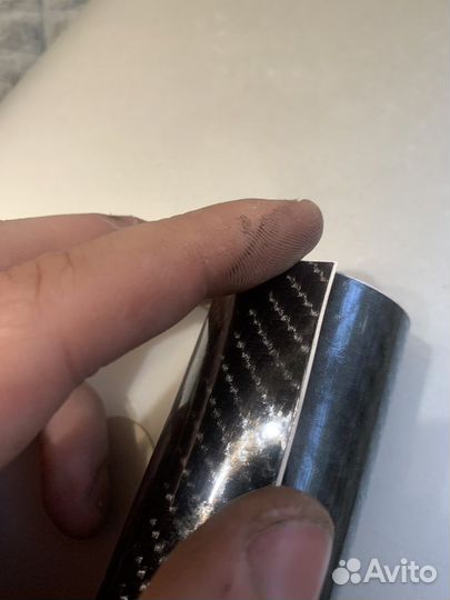 Карбоновая пленка для вилки Yamaha Aerox