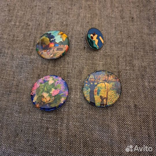 Новые брошки. Винтаж