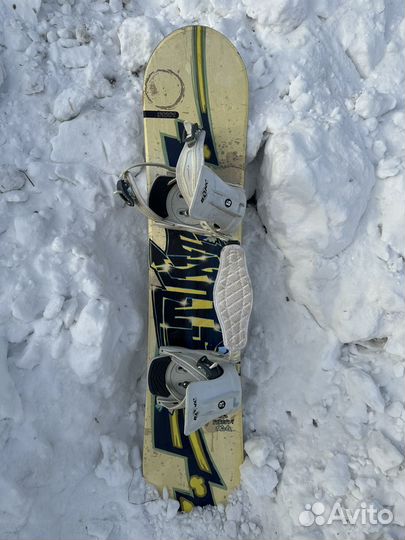 Сноуборд Stunt Firefly 120 + крепления + ботинки