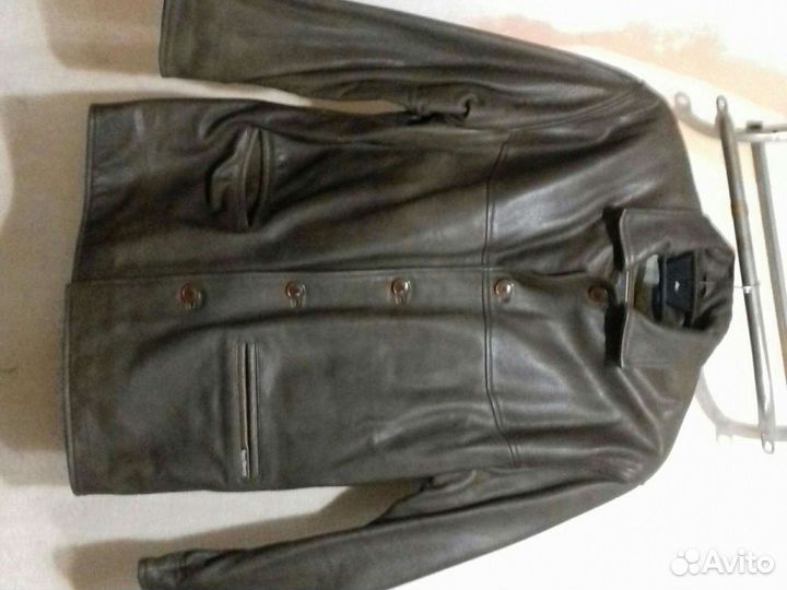 Кожаная куртка мужская