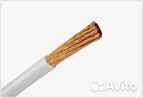 Провод силовой пв-3-4,0 мм кв, изолир., голубой