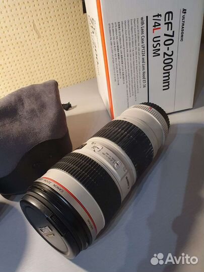 Объектив Canon ef 70 200mm f 4l usm