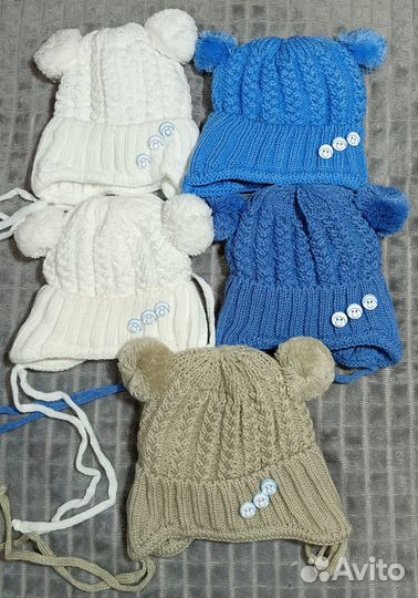 Шапка для мальчика 0-3 года
