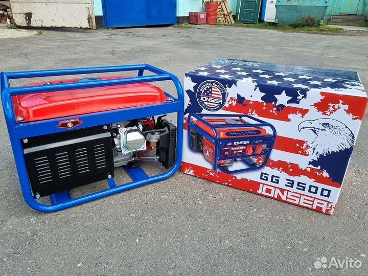 Генератор бензиновый jonser GG 3500