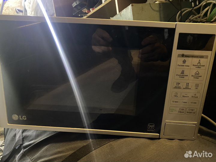 Микроволновая печь LG бу, можно на запчасти