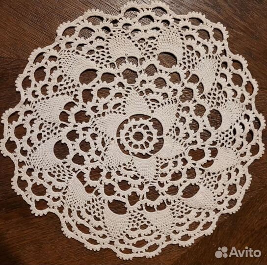 Салфетки вязаные крючком