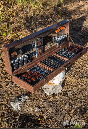 Набор для шашлыка подарочный