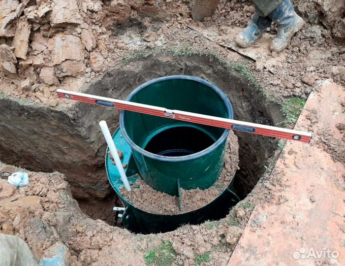 Септик, канализация на дачу под ключ