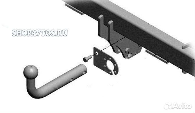 Фаркоп трейлер toyota rav4 2000-2006 / chery tiggo