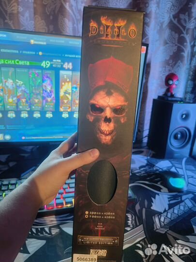 Игровой коврик diablo