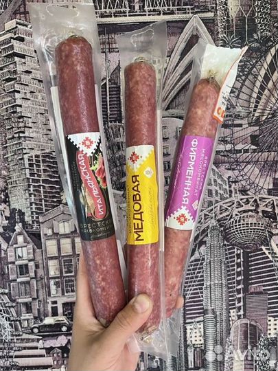 Колбасы огромный выбор,отправка из Беларуси