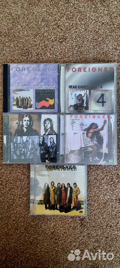 Диски Doors,Matia Bazar,Ottawan,Marillion,Foreigne