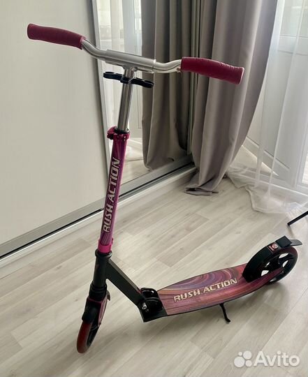 Самокат rush action 200мм