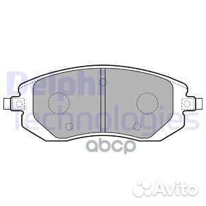 Колодки тормозные к-кт Delphi LP1718 Delphi
