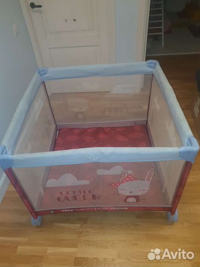 Манеж складной детский happy baby