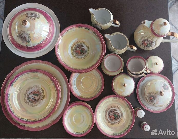 Набор столовой посуды гдр