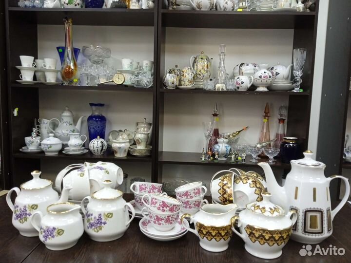 Сервиз. Фарфор. ссср. Рига