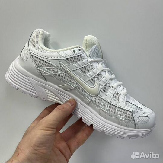 Nike P-6000 кроссовки мужские белые
