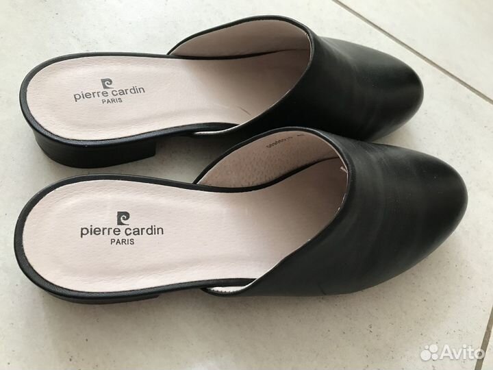 Туфли натур кожа новые Pierre Cardin, 39- 40