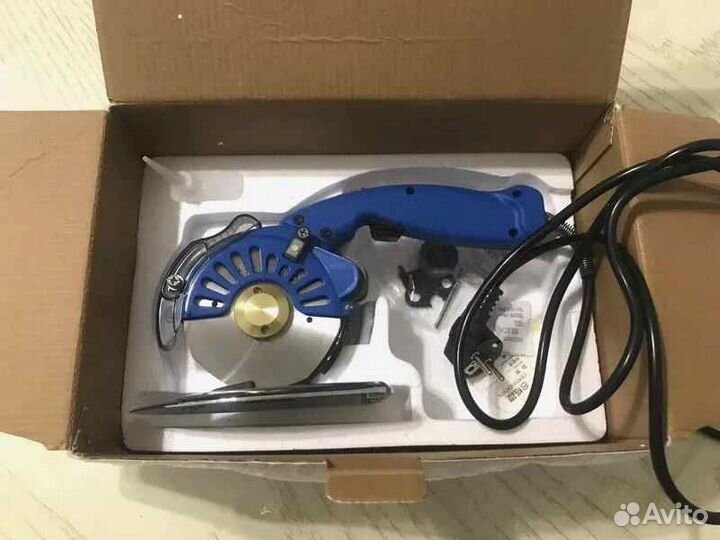 Дисковый раскройный нож JT-100D-BL / Нож для ткани