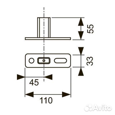 Tece Консольный кронштейн teceprofil 9030031