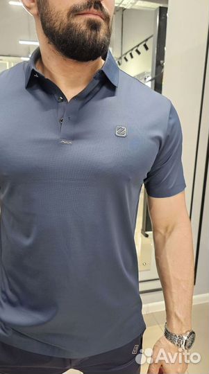 Поло мужской zegna