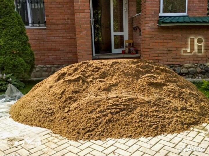 Песок речной мытый сеяный простой