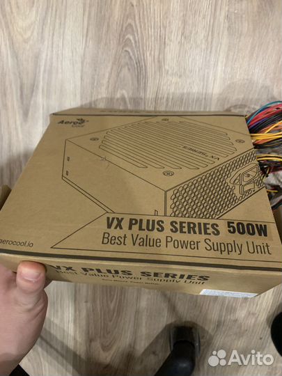 Блок питания aerocool vx plus 500w