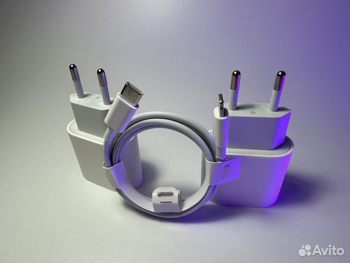 Быстрая зарядка на iPhone комплект