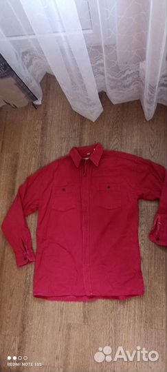 Рубашка мелкий вельвет