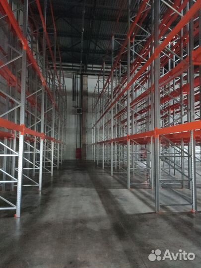 Стеллажи фронтальные, (паллетные) для склада