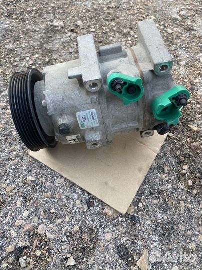 Компрессор кондиционера Киа оптима 2012 2,4