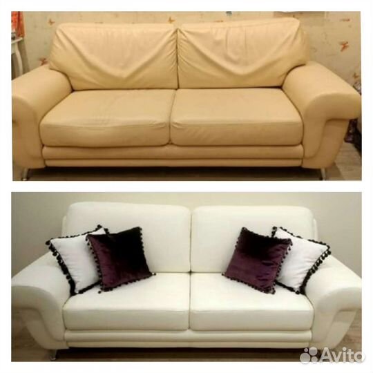 Перетяжка мягкой мебели