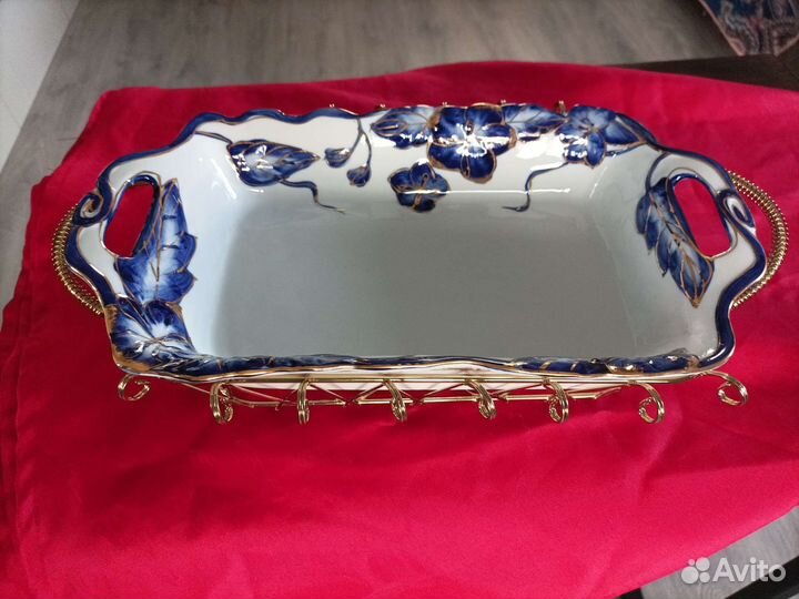 Поднос, блюдо, салатник с подставкой