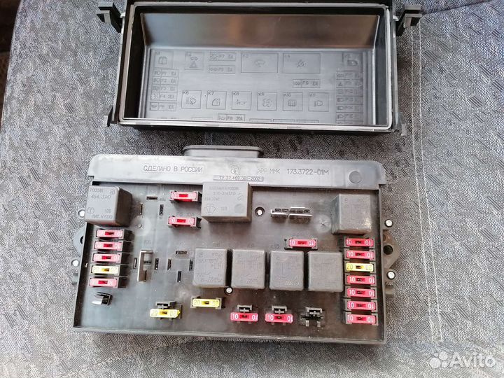 Монтажный блок ваз 2108-15