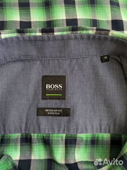 Рубашка Hugo Boss, оригинал, новая M, с подворотны