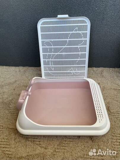 Лоток для кошек с высокими бортами 45,5*35,5*15