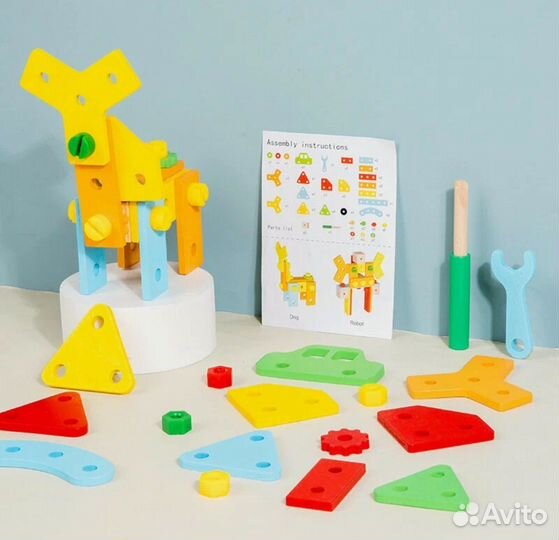 Деревянный конструктор