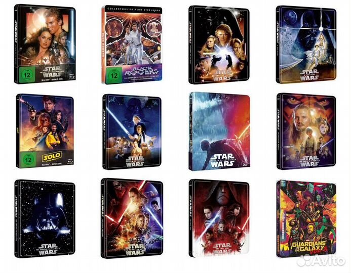 Blu-Ray фильмы 4К only Steelbook#1