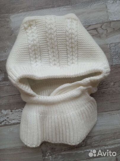 Шапка шлем с манишкой