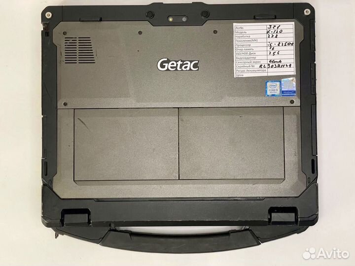 Защищенный ноутбук Getac K120