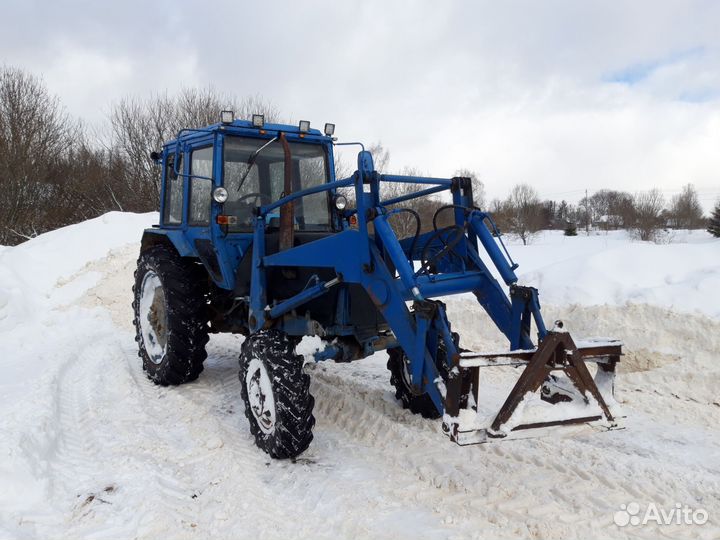 Трактор МТЗ (Беларус) 82.1 с КУН, 1989