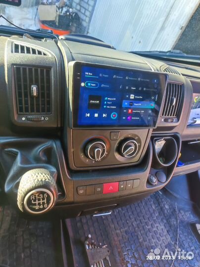 Магнитола Peugeot Boxer android