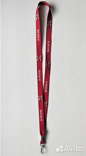 Шнурок с логотипом sony