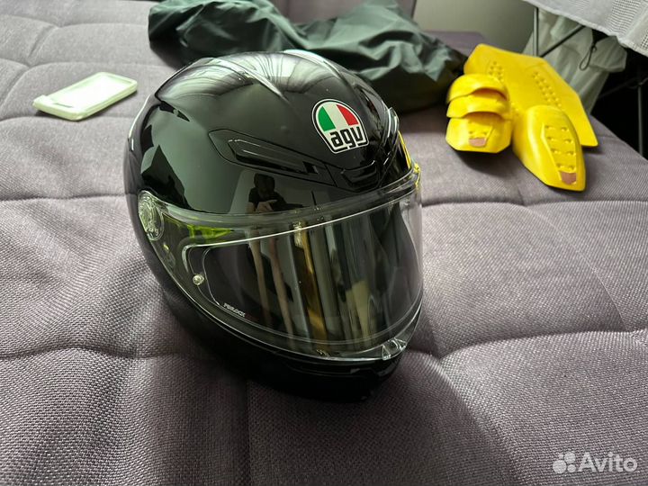 Мото шлем AGV K6 Black XXL