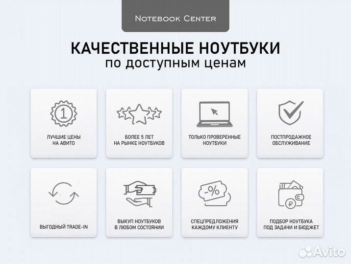 Игровой ноутбук HP i5 Новый аккумулятор Для игр