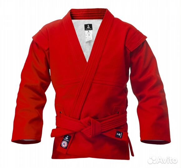 Куртка для самбо вфс bravegard Ascend (50, красный