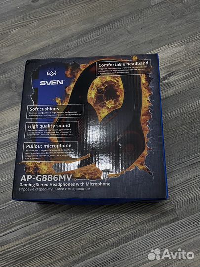 Игровые наушники с микрофоном