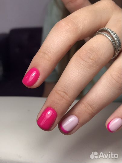 Маникюр с покрытием гель лак